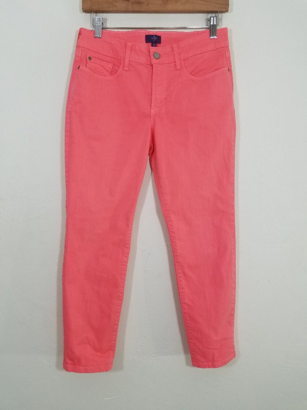 NYDJ Lift Tuck Technology Ankle Jeans Size 2P